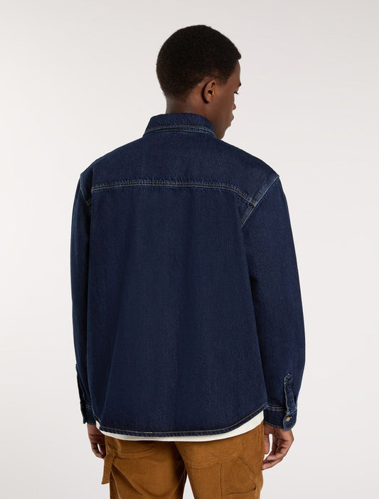 DICKIES | CAMISAS | HOMBRE | MECHANIC DENIM SHIRT LS DARK INDIGO | AZUL