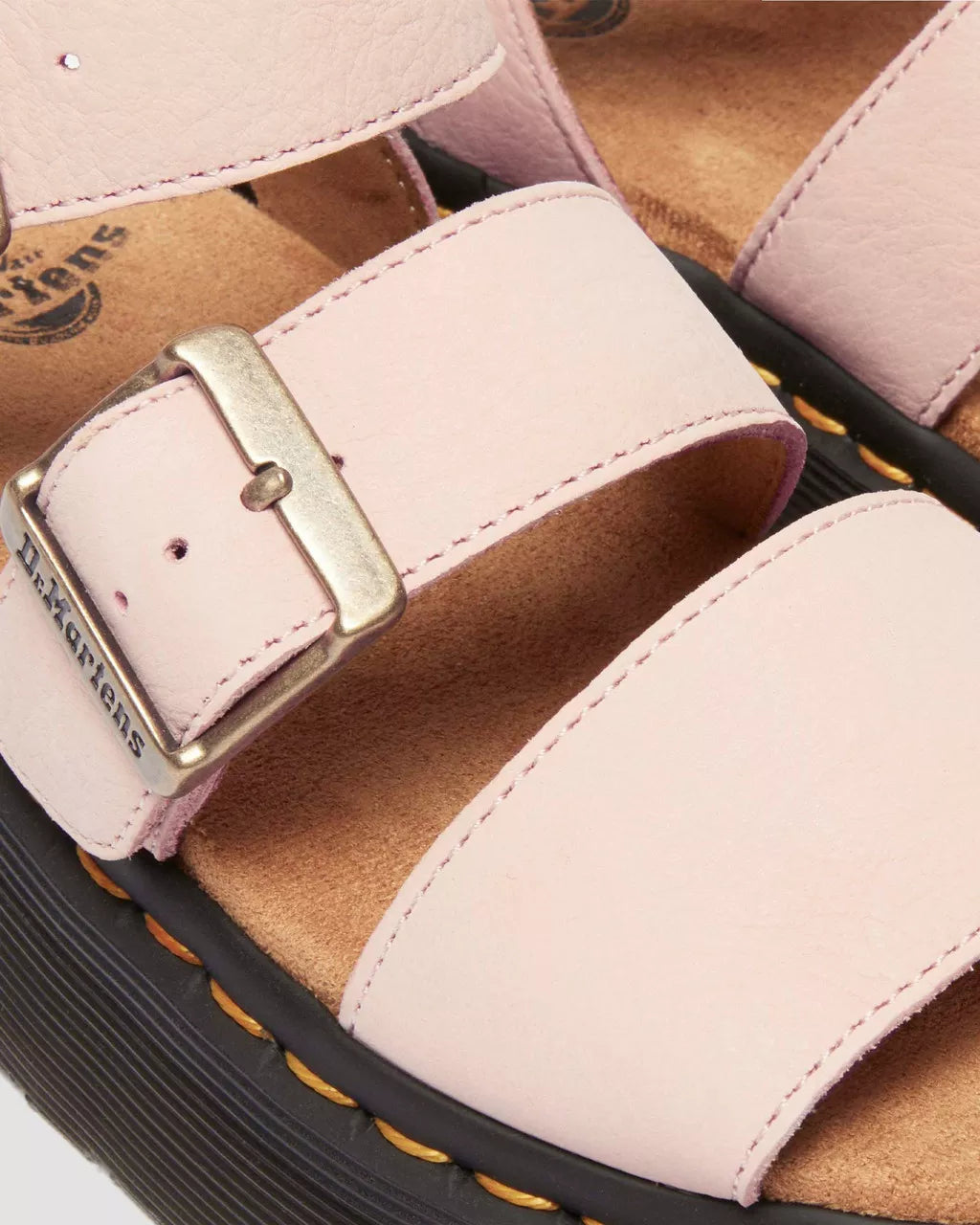 DR. MARTENS | SANDÀLIES | DONA | GRYPHON QUAD SANDAL POWDER PINK | ROSA