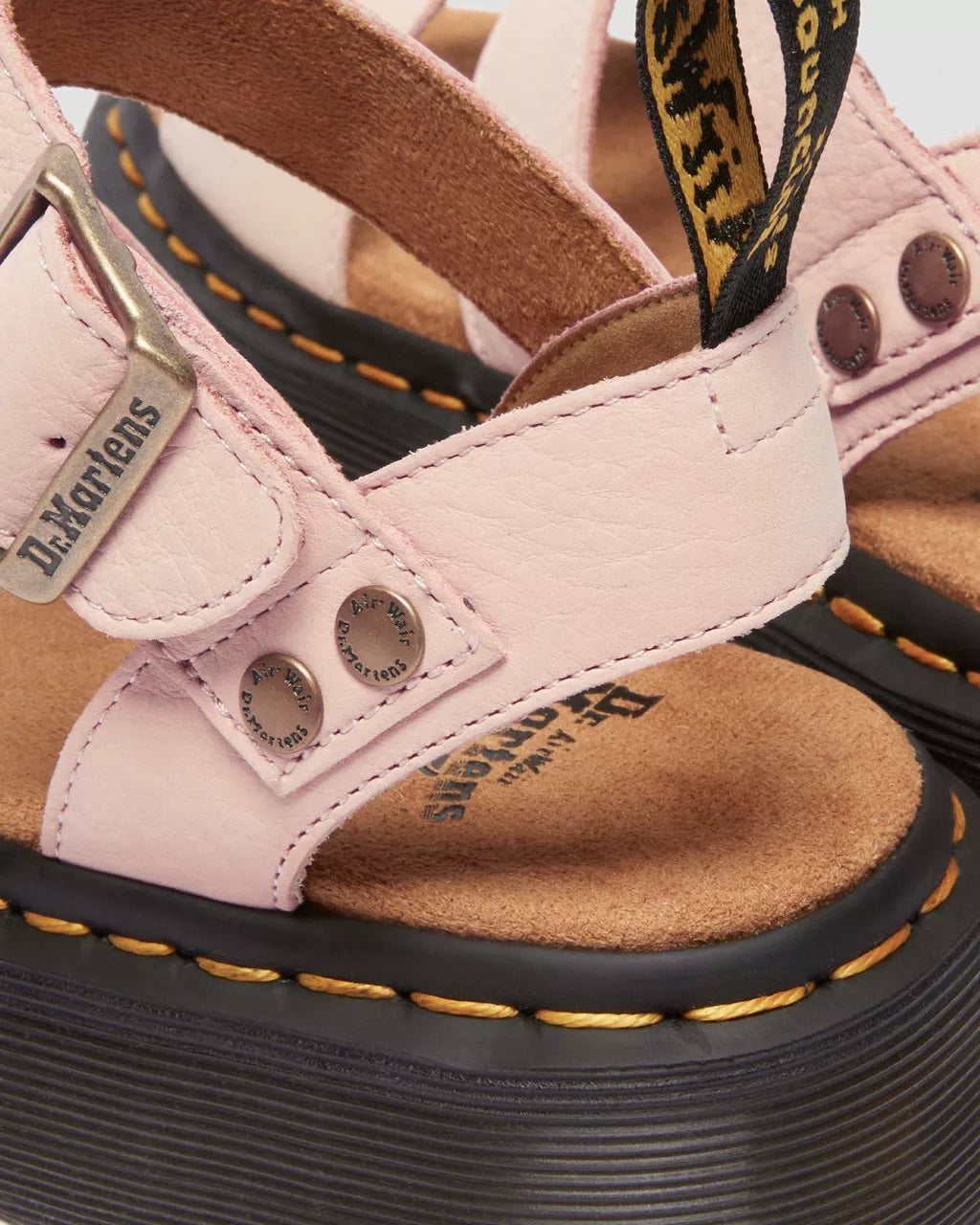 DR. MARTENS | SANDALIAS | MUJER | GRYPHON QUAD SANDAL POWDER PINK | ROSA