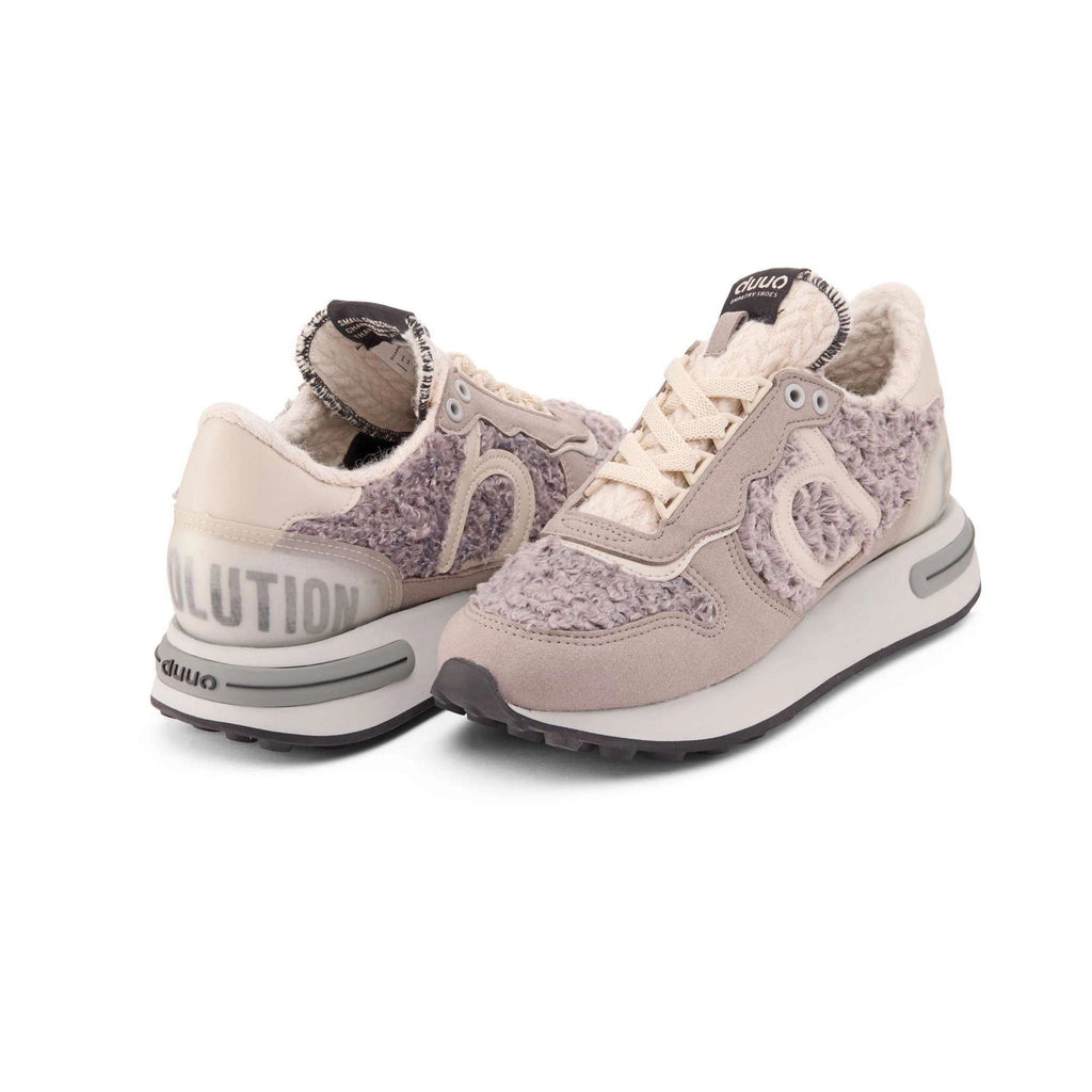 DUUO Calma HIGH OULU 95: beige sneakers til kvinder