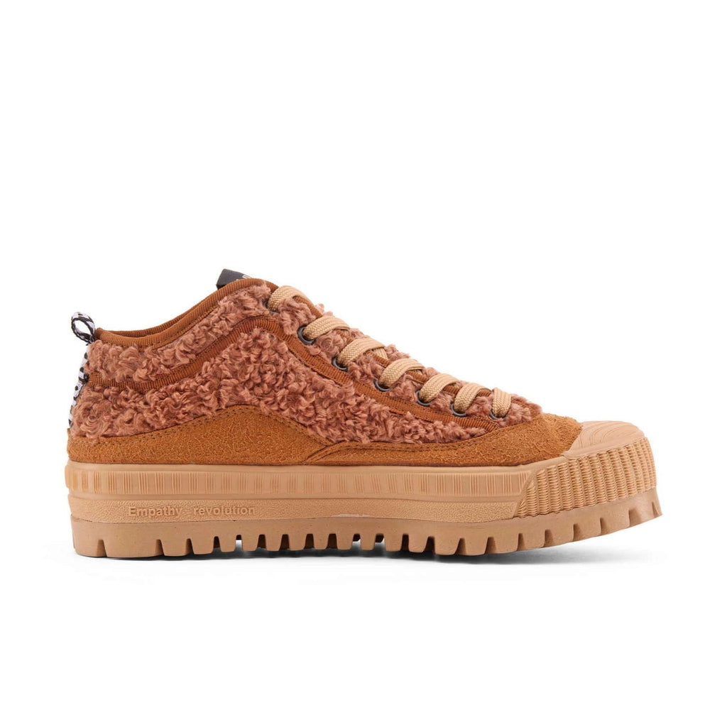 DUUO COL Cover OULU PLUS: brun sneakers til kvinder