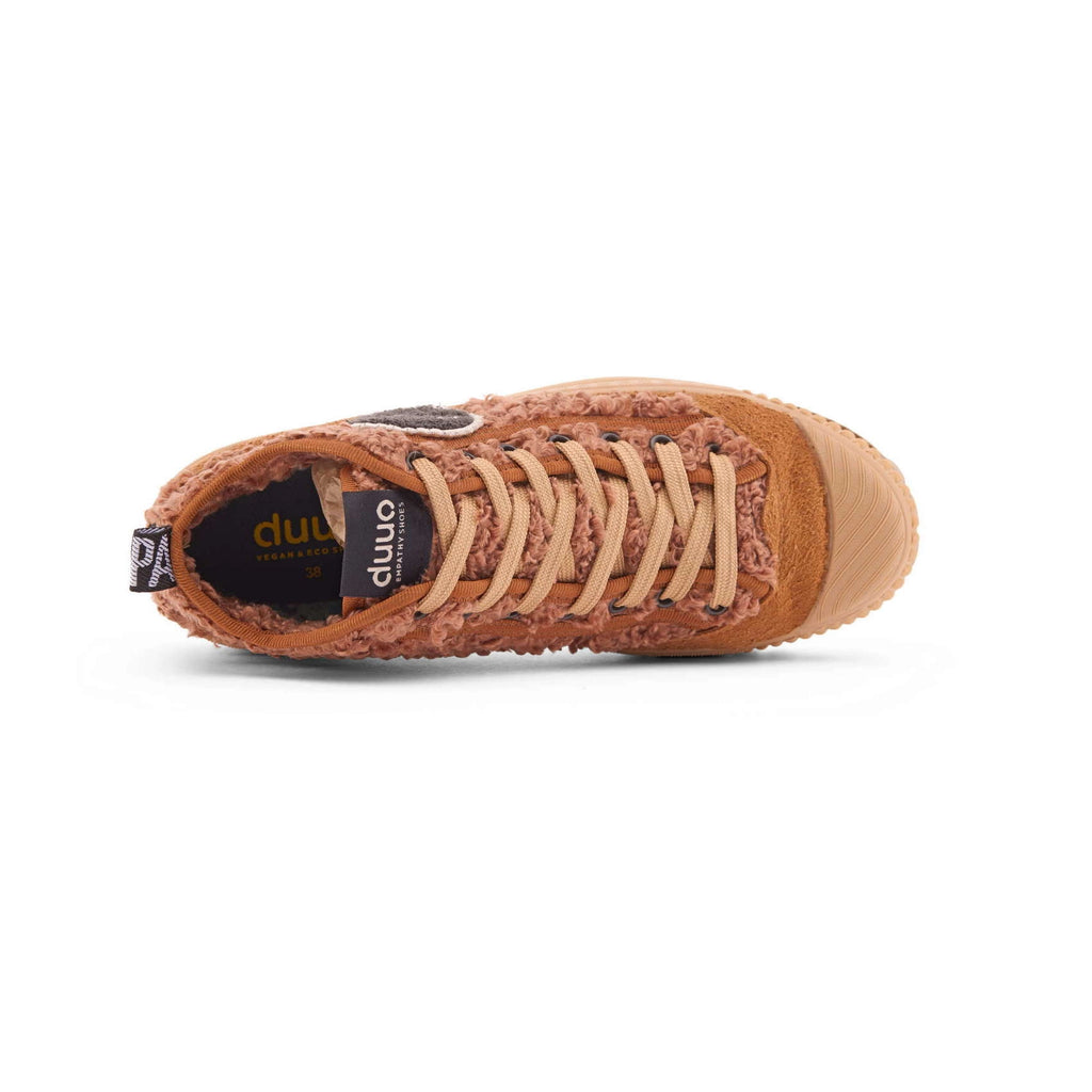 DUUO COL Cover OULU PLUS: brun sneakers til kvinder