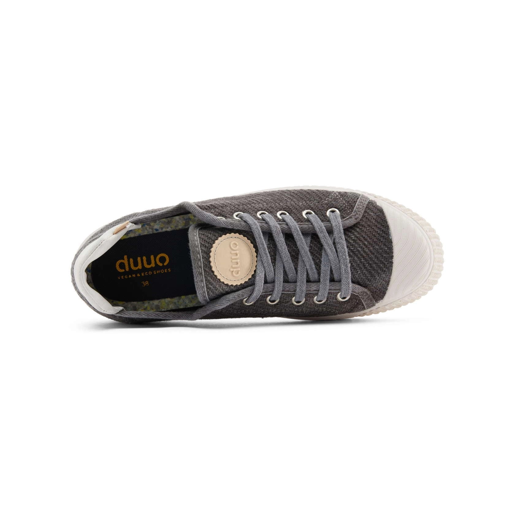 DUUO COL Terra 169 (tintada Quartz): szary sneakersy unisex
