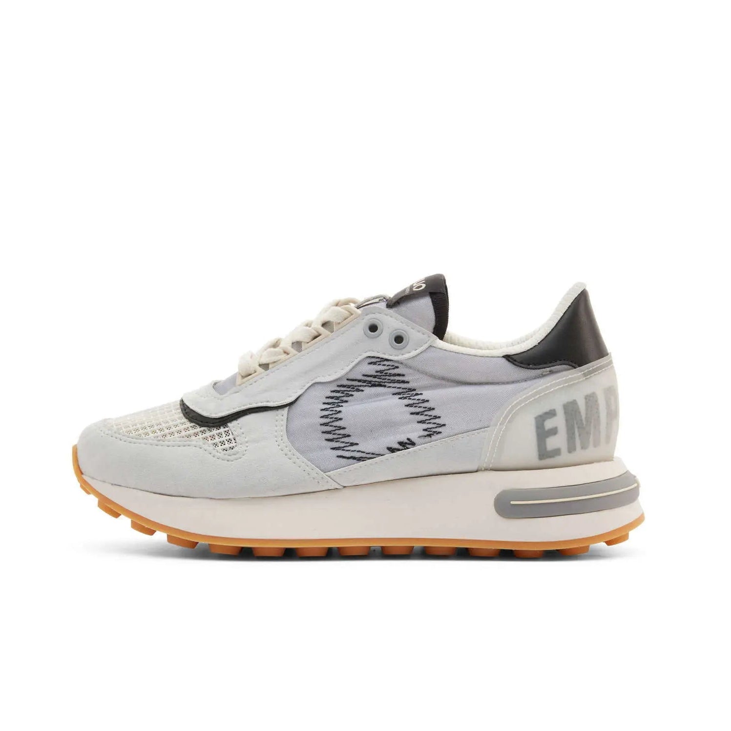 DUUO Calma HIGH Reflect 82 Blanco: biały sneakersy dla kobiet