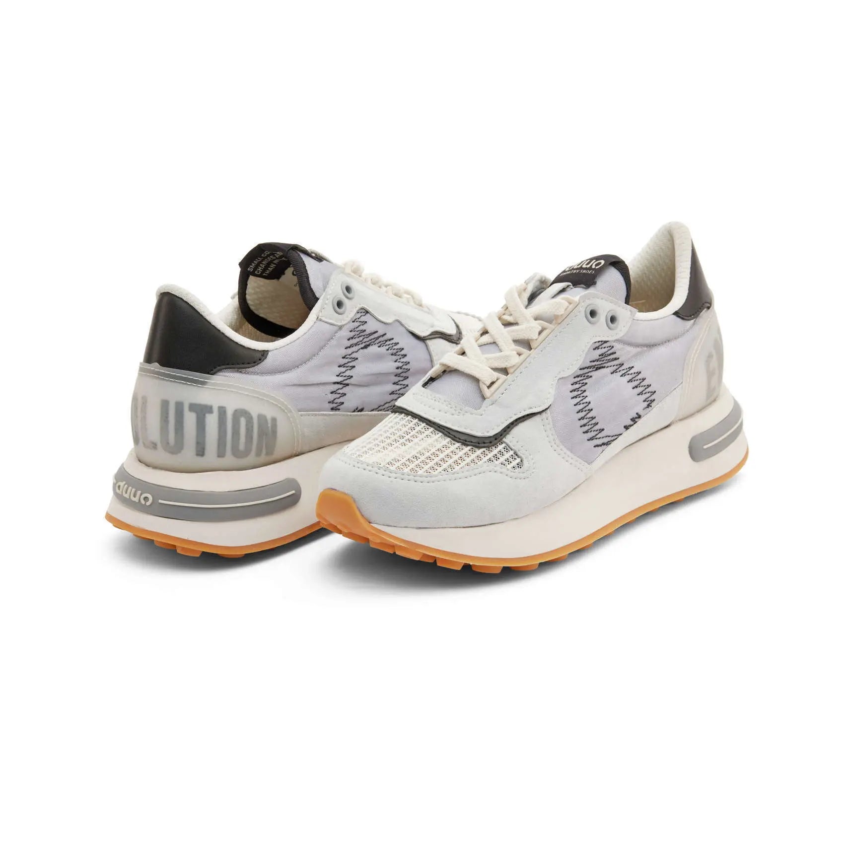 DUUO Calma HIGH Reflect 82 Blanco: biały sneakersy dla kobiet