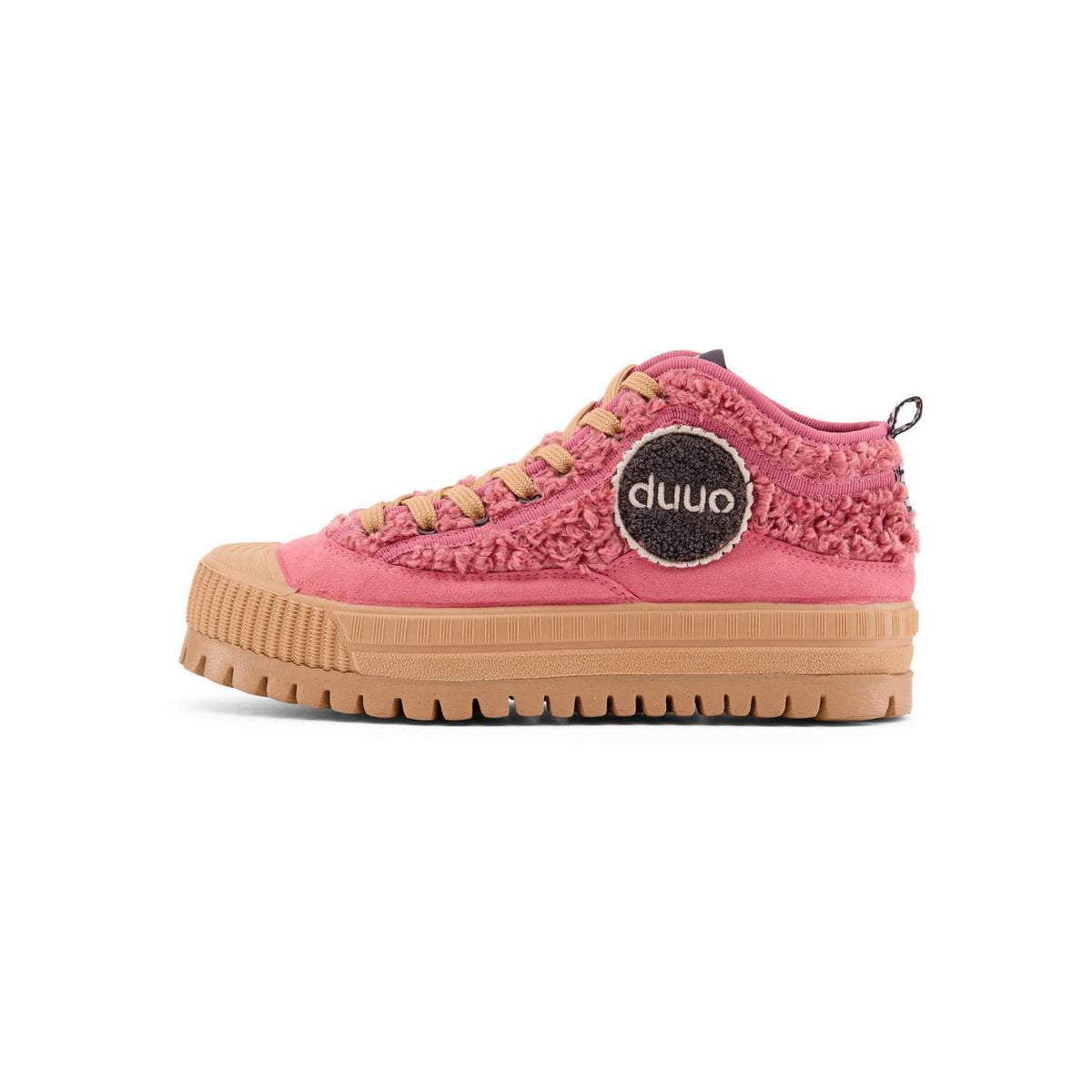 DUUO COL Cover OULU PLUS: pink trainers for women