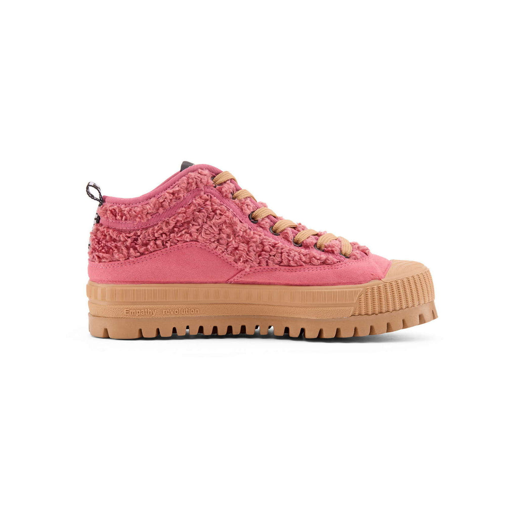 DUUO COL Cover OULU PLUS: pink trainers for women