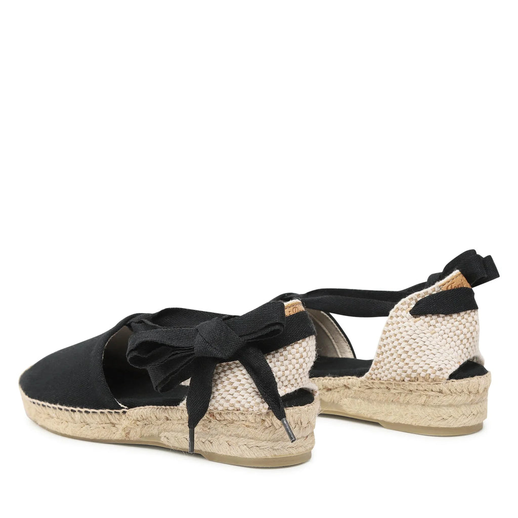 TONI PONS Grecia Negre: svart espadrilles för dam