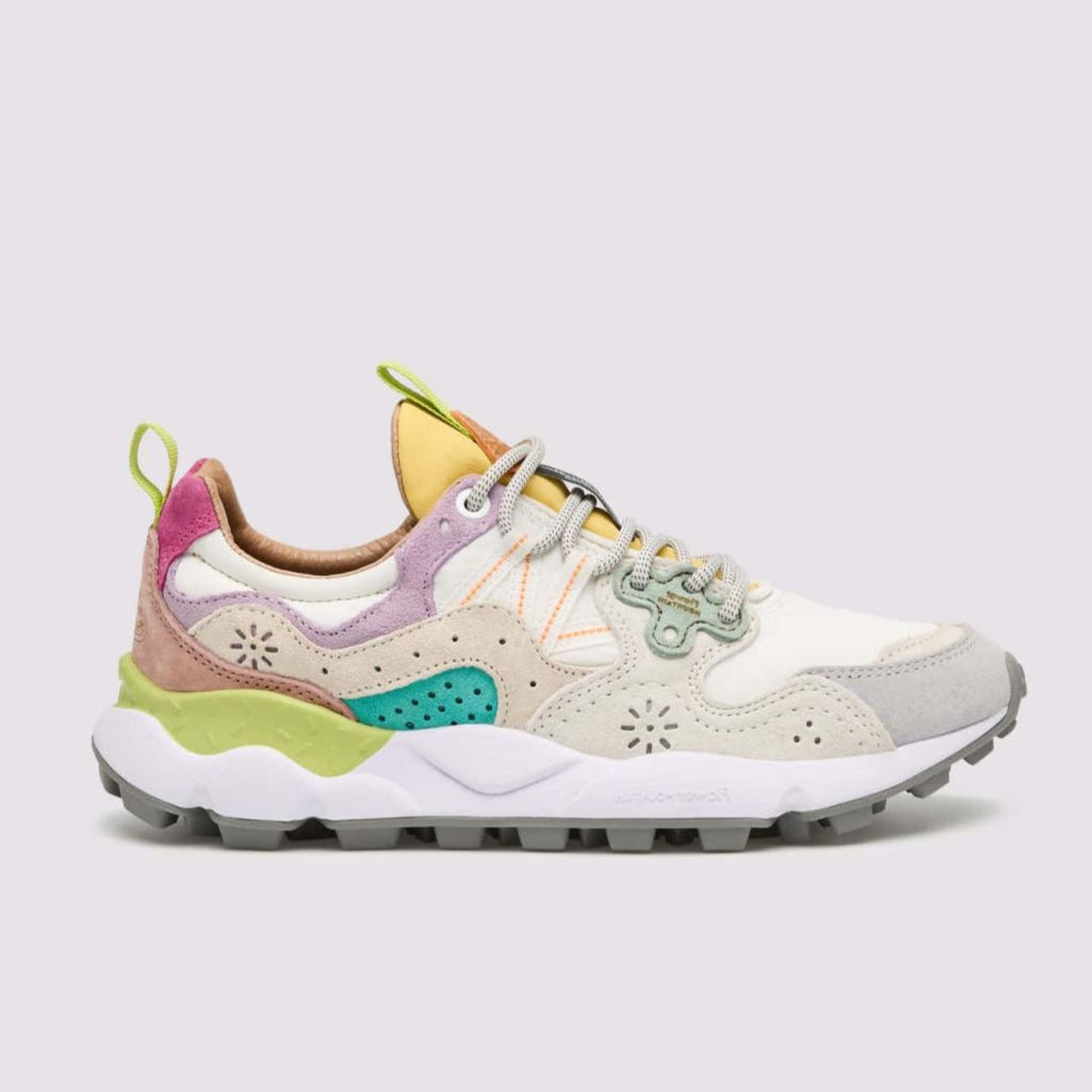 FLOWER MOUNTAIN | SNEAKERS | WOMAN | YAMANO 3 WOMAN SUEDE/NYLON LIGHT LILAC-WHITE