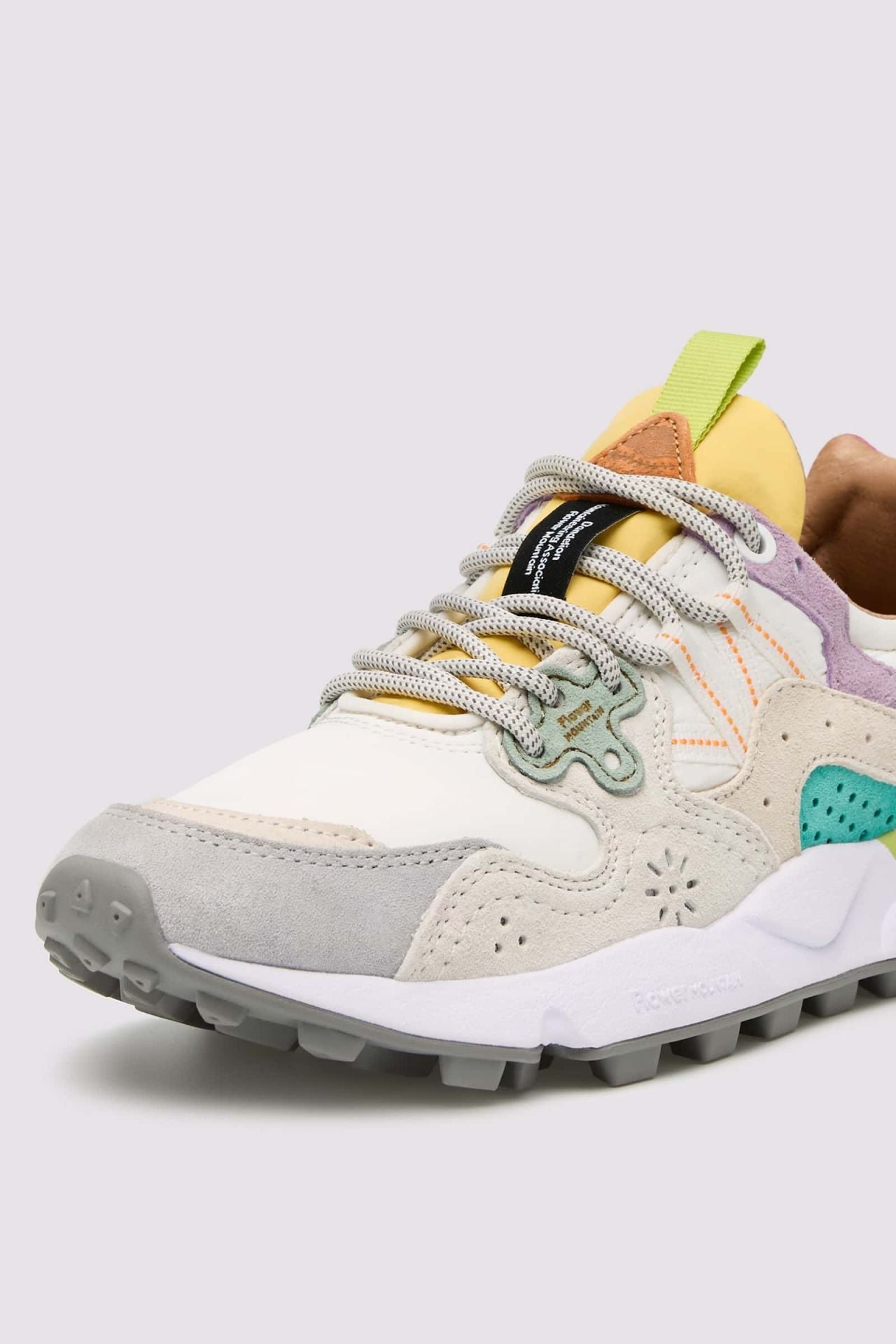 FLOWER MOUNTAIN | SNEAKERS | WOMAN | YAMANO 3 WOMAN SUEDE/NYLON LIGHT LILAC-WHITE