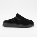 FITFLOP | MULES | MUJER | W GEN FF ELASTICATED SUEDE MULES BLACK | NEGRO