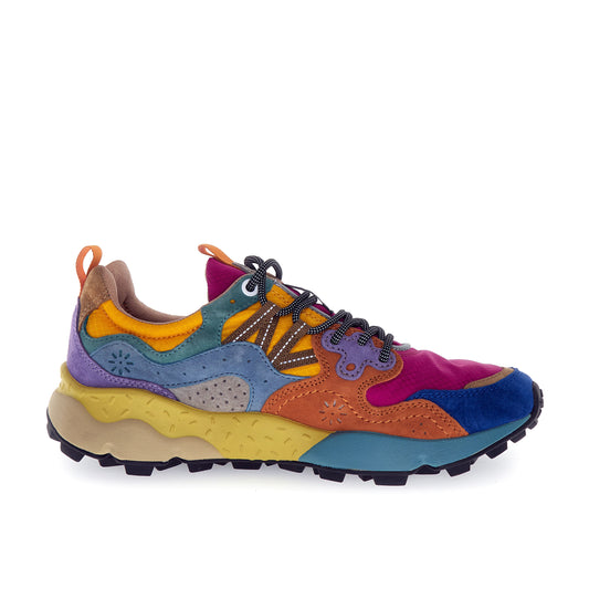 FLOWER MOUNTAIN | SNEAKERS | MUJER | YAMANO 3 UNI ORANGE-BLACK-RASBERRY | MULTICOLOR