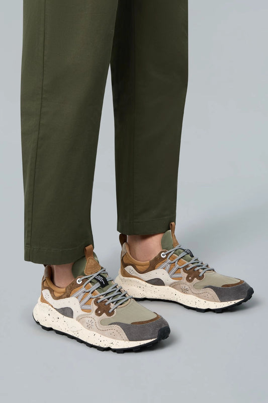 FLOWER MOUNTAIN | SNEAKERS | HOMBRE | YAMANO 3 MAN GREY-ONION | GRIS