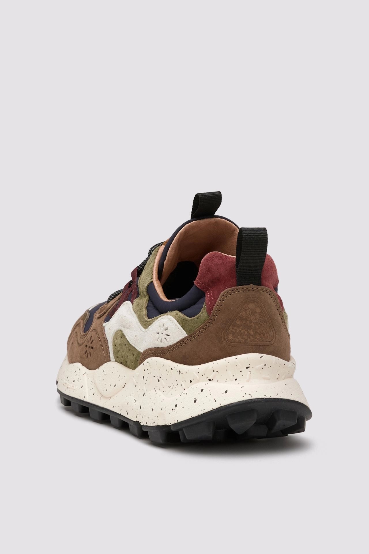 FLOWER MOUNTAIN | SNEAKERS | HOMBRE | YAMANO 3 MAN BROWN-NAVY | MARRÓN