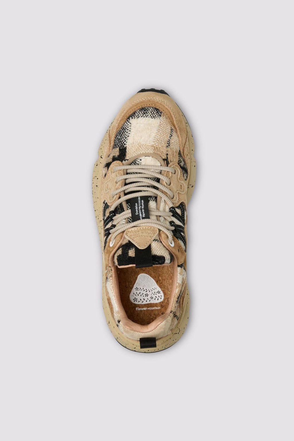 FLOWER MOUNTAIN | SNEAKERS | WOMAN | YAMANO 3 WOMAN MUD-LIGHT BROWN | BROWN