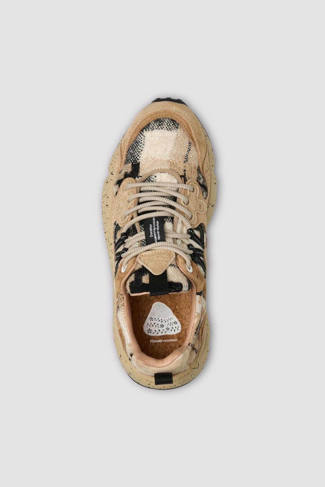 FLOWER MOUNTAIN | SNEAKERS | WOMAN | YAMANO 3 WOMAN MUD-LIGHT BROWN | BROWN