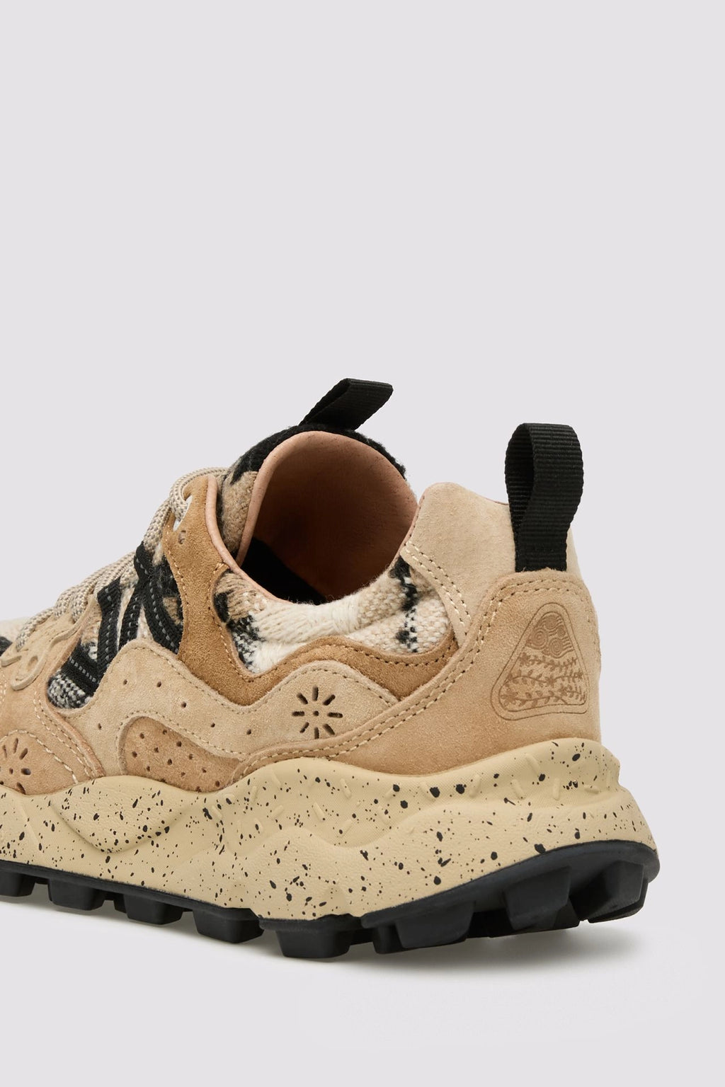 FLOWER MOUNTAIN | SNEAKERS | WOMAN | YAMANO 3 WOMAN MUD-LIGHT BROWN | BROWN