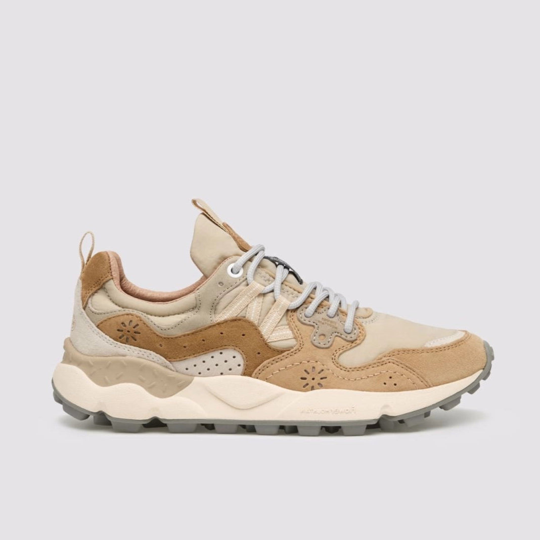 FLOWER MOUNTAIN | SNEAKERS | WOMEN'S | YAMANO 3 UNI MUD-BEIGE-GREY | BROWN