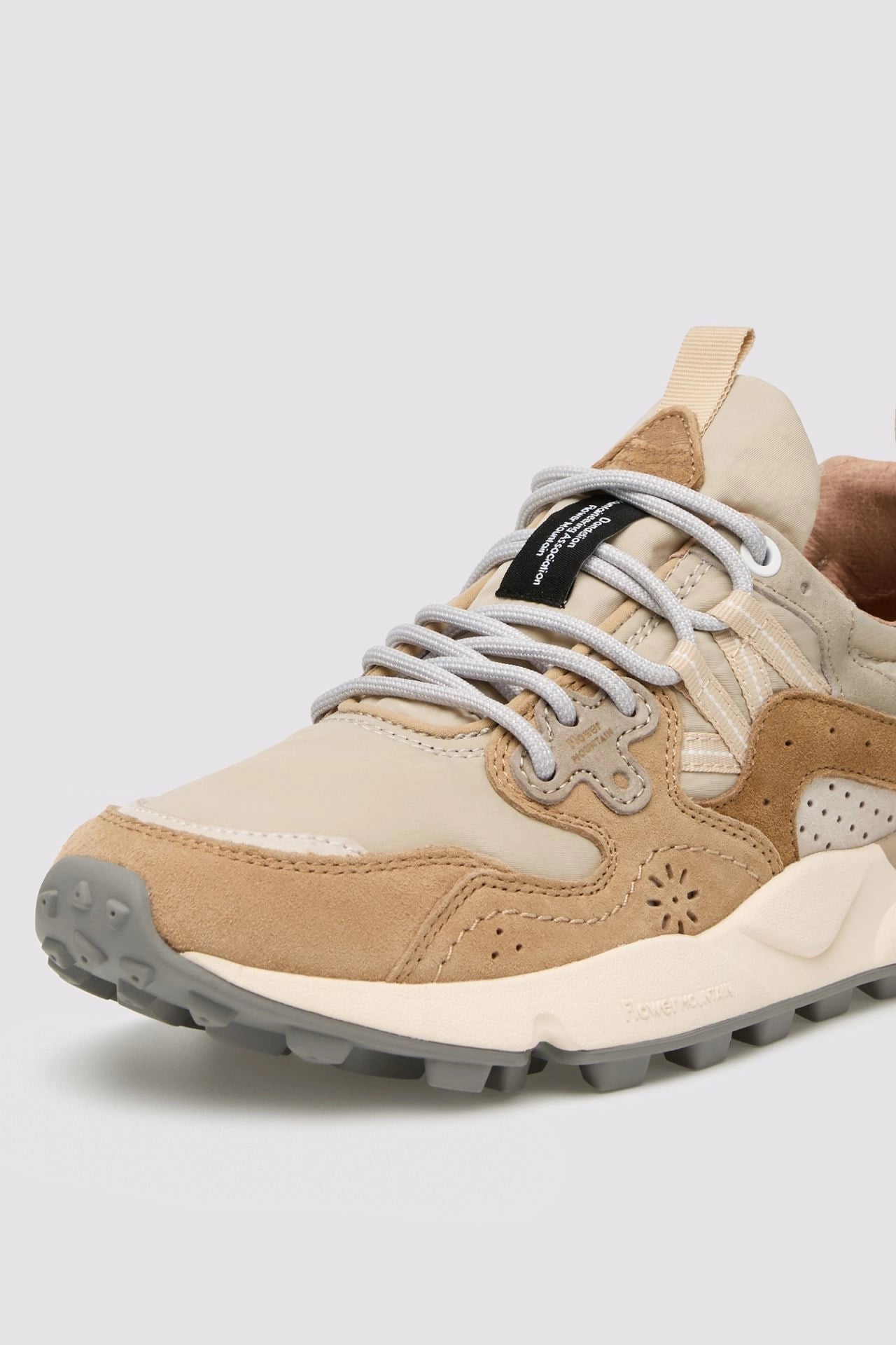 FLOWER MOUNTAIN | SNEAKERS | MUJER | YAMANO 3 UNI MUD-BEIGE-GREY | MARRÓN