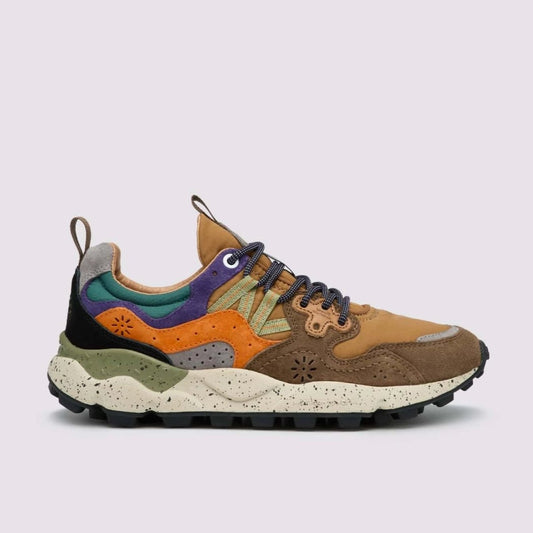 FLOWER MOUNTAIN | SNEAKERS | HOMBRE | YAMANO 3 UNI TAUPE-BEIGE-ZUCCA | BEIGE