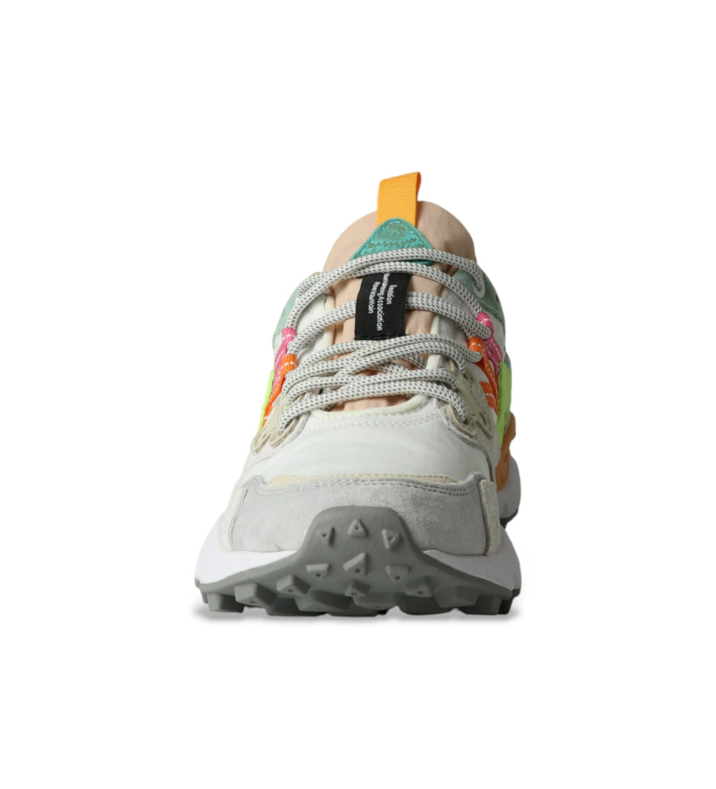 FLOWER MOUNTAIN Yamano 3 Woman Suede/nylon White: білий кросівки для жінок