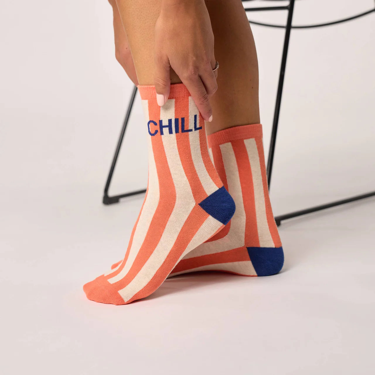 BILLYBELT | CALCETINES | MUJER | COMBED CHILL | NARANJA