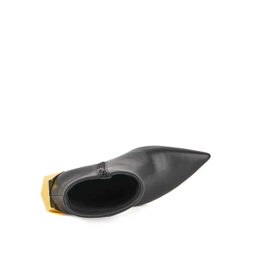 UNITED NUDE | BOTINES MUJER | GEM BOOTIE HI BLACK + GOLD | NEGRO