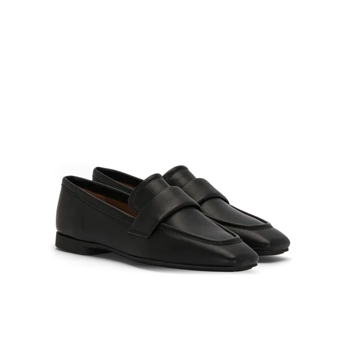 LOTTUSSE | MOCASINS DONA | DRIVERS GOIA | NEGRE