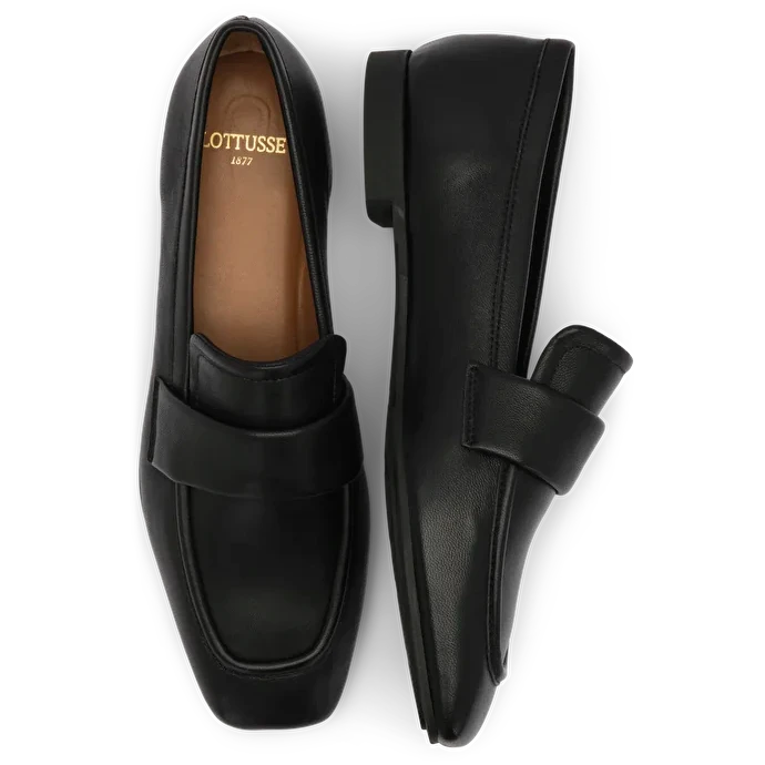 LOTTUSSE | WOMEN'S LOAFERS | DRIVERS GOYA | BLACK