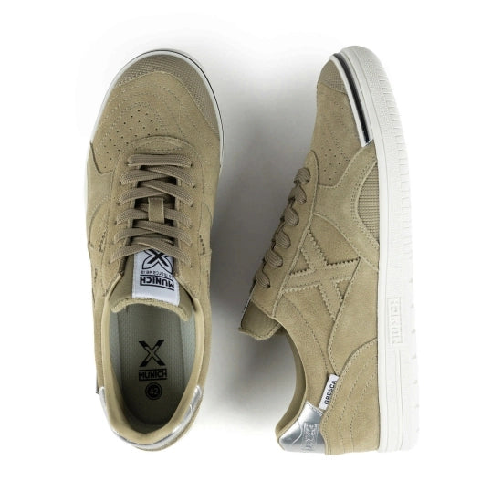 MUNICH Gresca 331 Beige: beige baskets pour homme