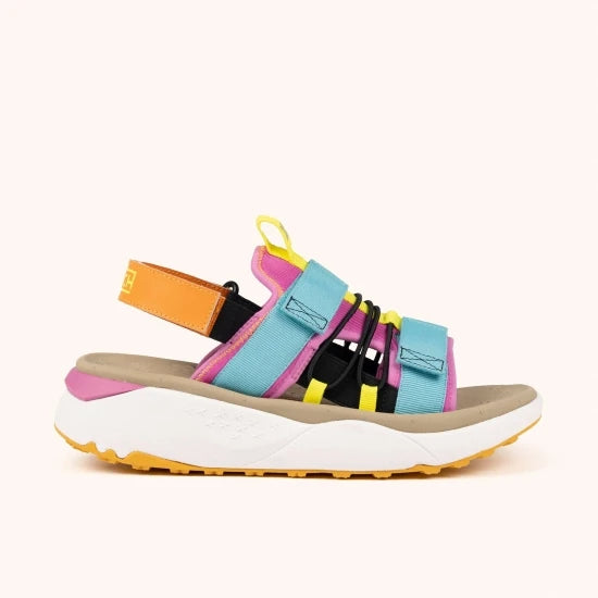 MUNICH | SANDALIAS | MUJER | HAYAI 02 MULTICOLOR | ROSA