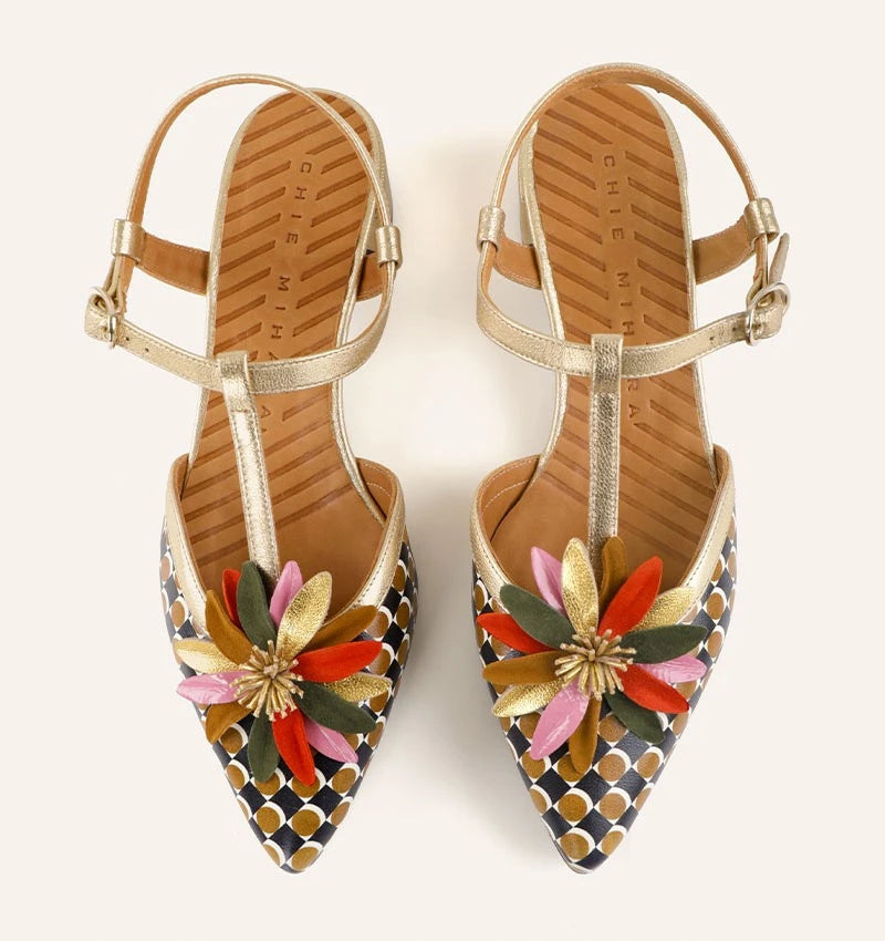 CHIE MIHARA | SANDALIAS | MUJER | HELENI CUERO | MARRÓN