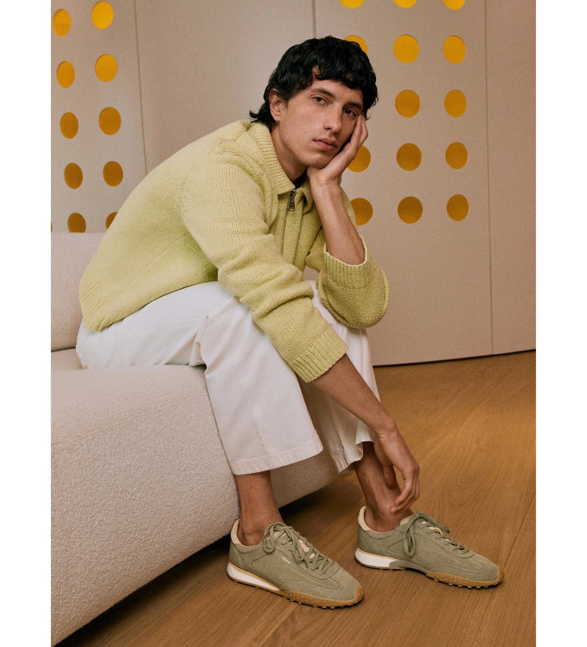 HOFF Bridge MKII Canvas Khaki: caqui vambes per a home