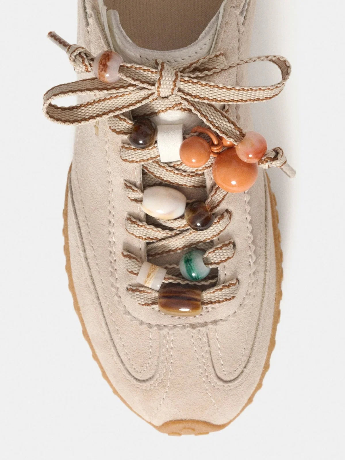 HOFF Bridge: beige sneakers voor dames