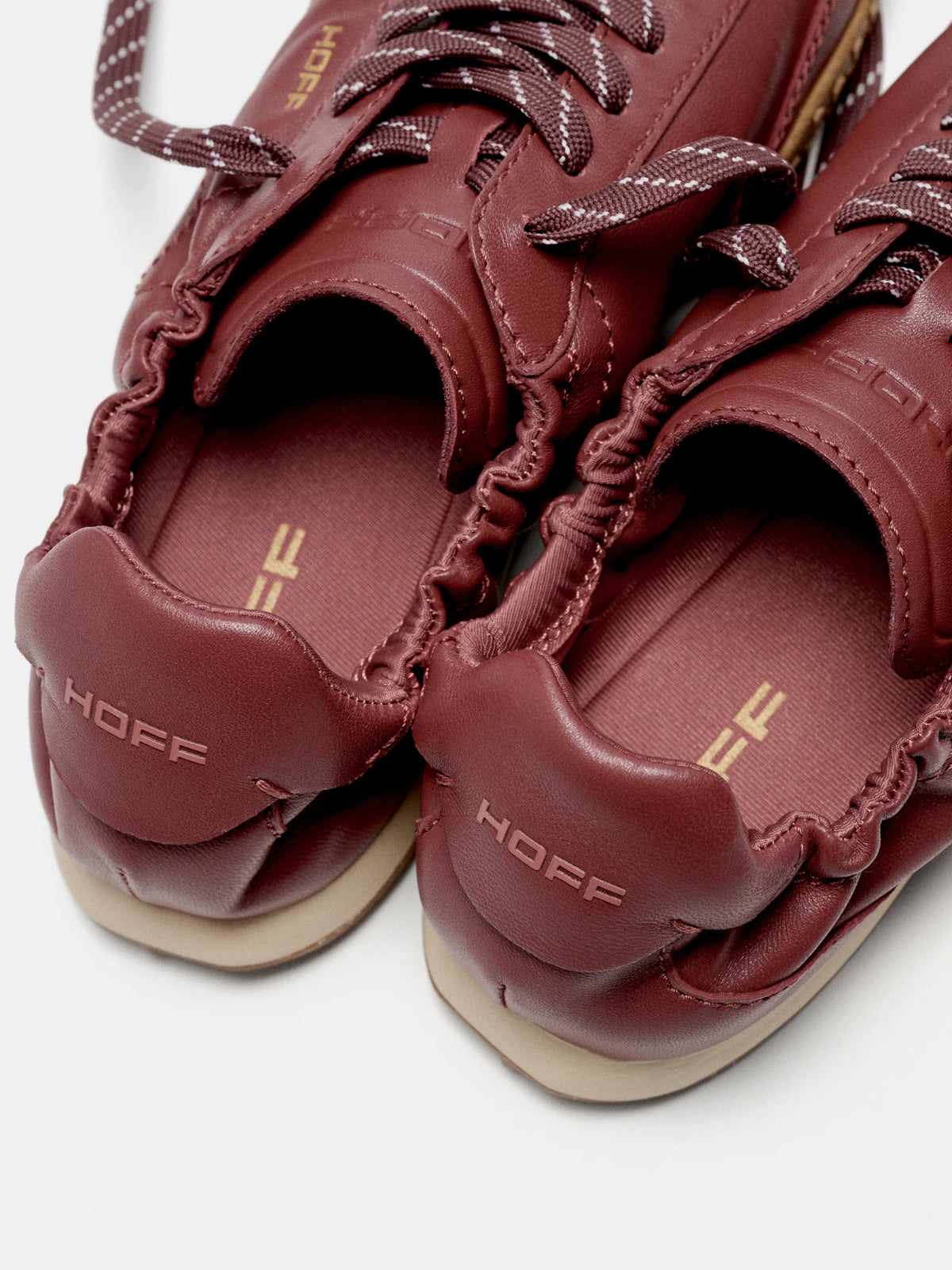 HOFF Bridge Nappa CLAY: grau Sneaker für Damen