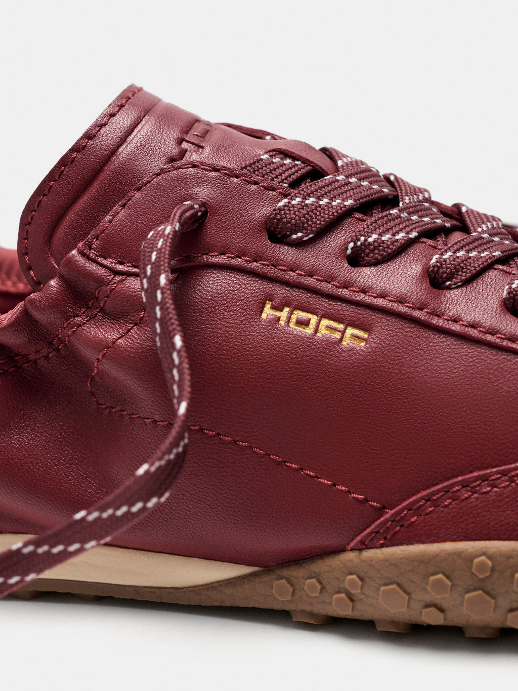 HOFF Bridge Nappa CLAY: grau Sneaker für Damen