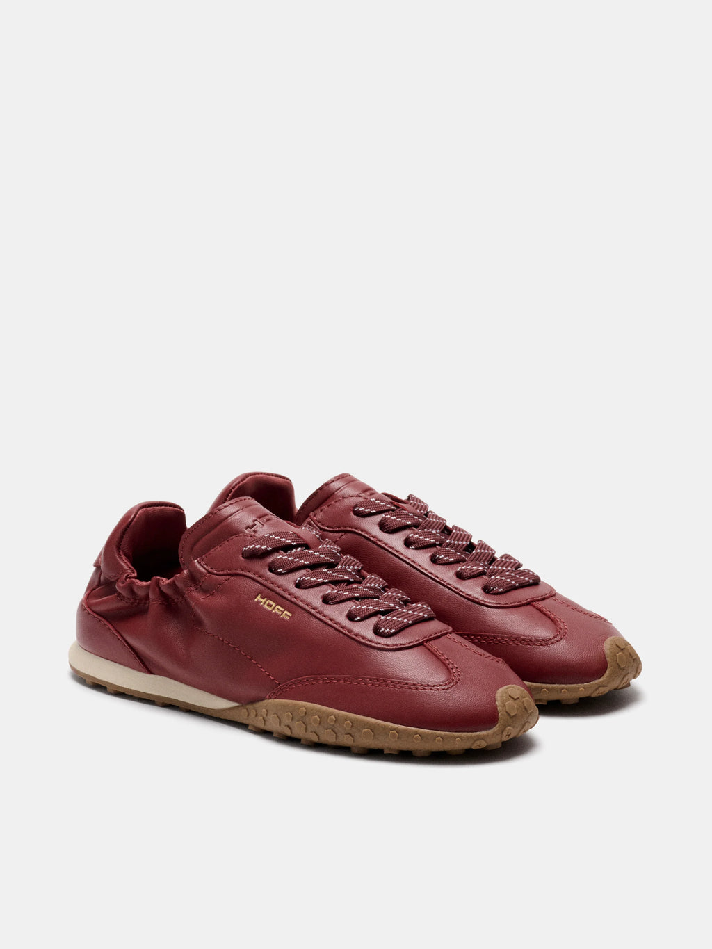 HOFF Bridge Nappa CLAY: grau Sneaker für Damen