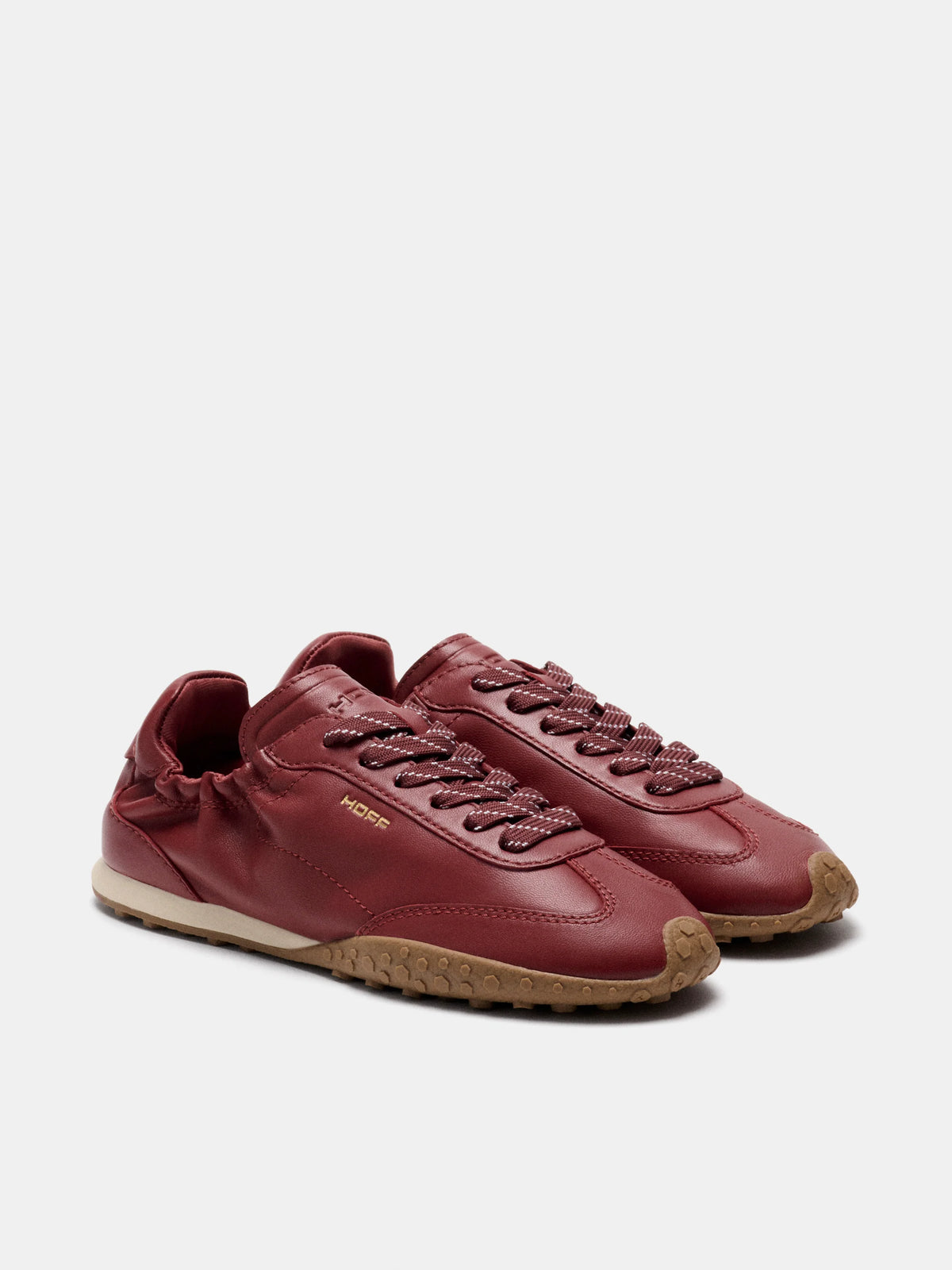HOFF Bridge Nappa CLAY: grau Sneaker für Damen