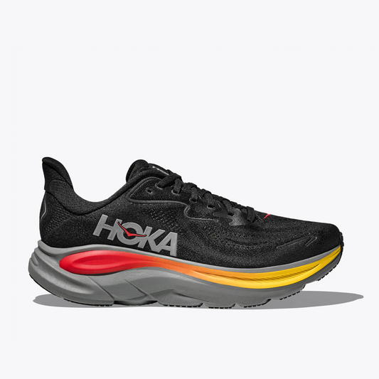 HOKA | SNEAKERS | HOMBRE | CLIFTON 10 BLACK-GALACTIC GREY | NEGRO
