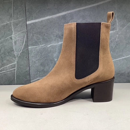 PEDRO MIRALLES Botines Velour Brandy: marrone tronchetti da donna