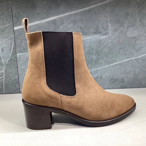 PEDRO MIRALLES Botines Velour Brandy: marrone tronchetti da donna
