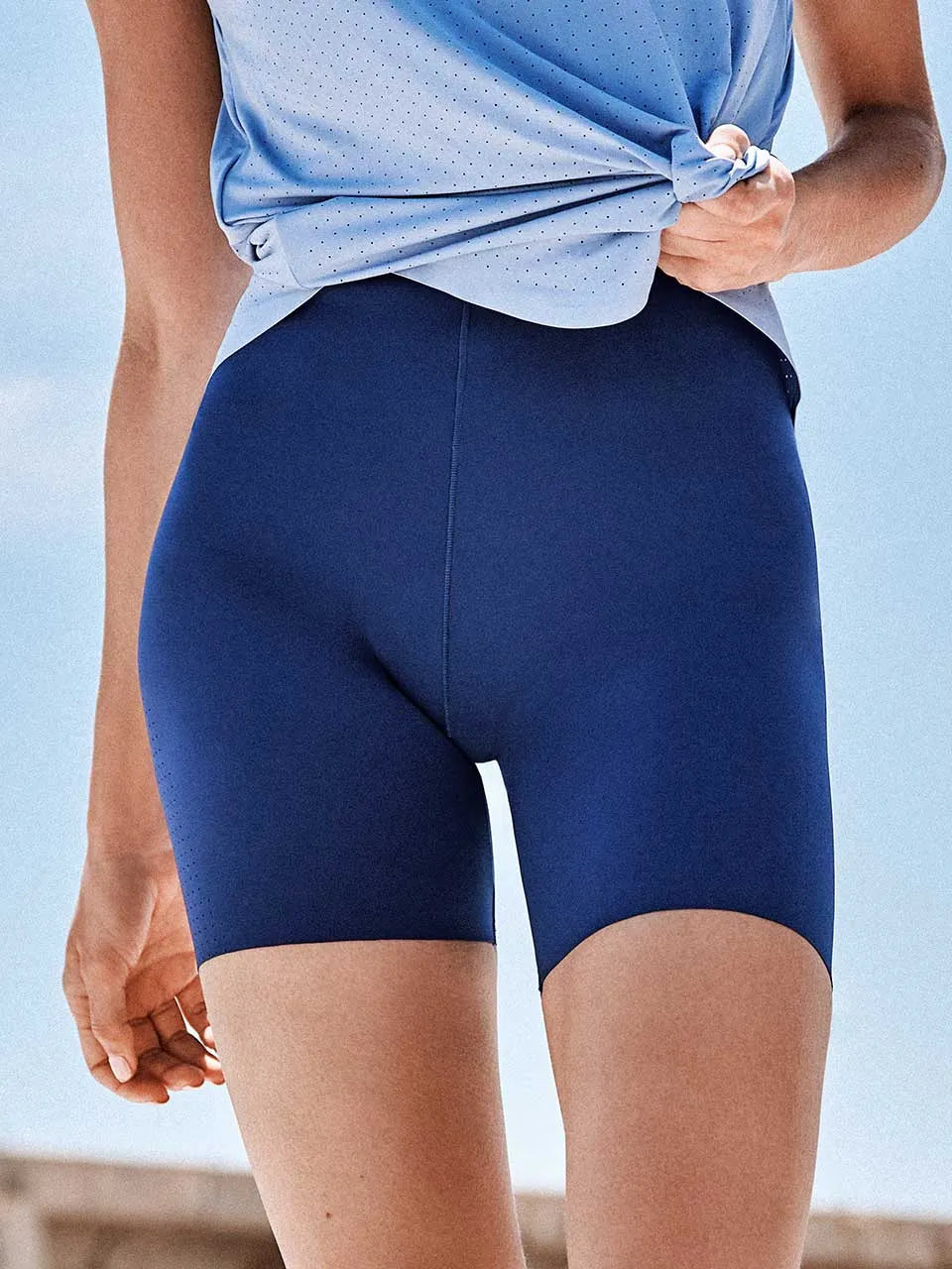 GISELA | LEGGINGS | MUJER | LEGGING BIKER MARINO | AZUL
