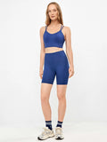 GISELA | LEGGINGS | MUJER | LEGGING BIKER MARINO | AZUL