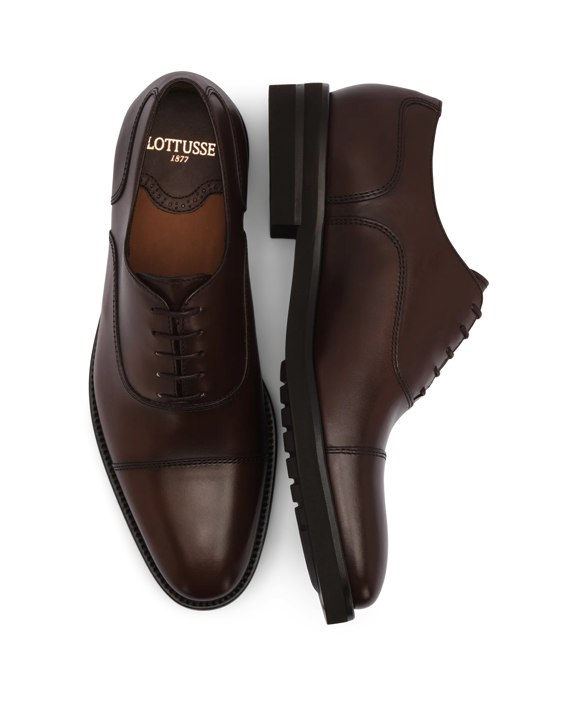 LOTTUSSE | ZAPATOS DE VESTIR | HOMBRE | HOLBORN MOKA | MARRÓN