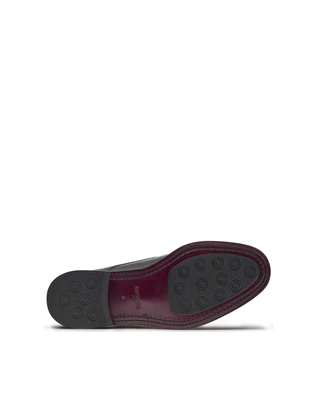 LOTTUSSE | ЧОЛОВІЧЕ ВЗУТТЯ ДЕРБІ НАПІВ БЛИСКУ | ГАРРІС | ЧОРНИЙ