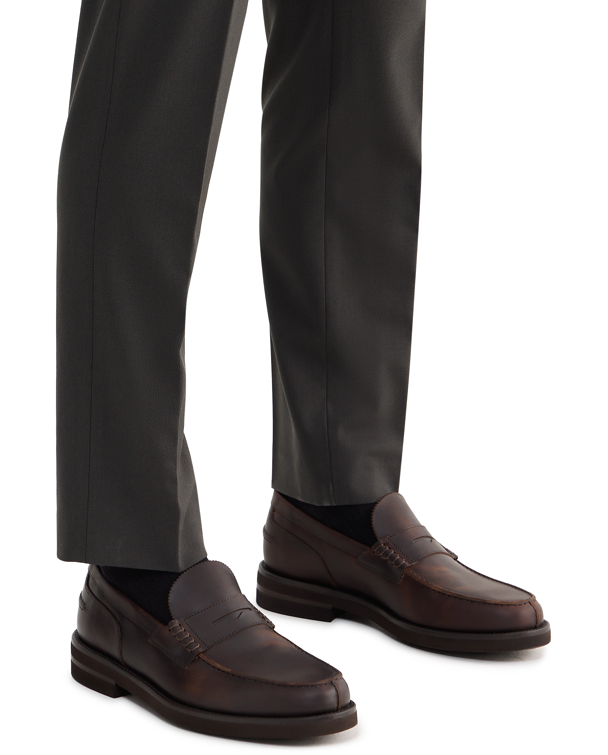 LOTTUSSE Daytona Marrón: bruin loafers voor heren