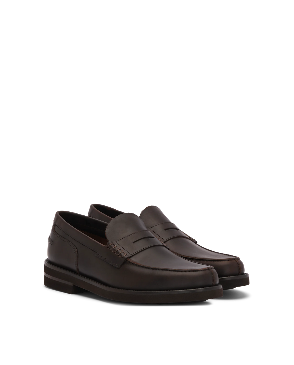 LOTTUSSE Daytona Marrón: bruin loafers voor heren