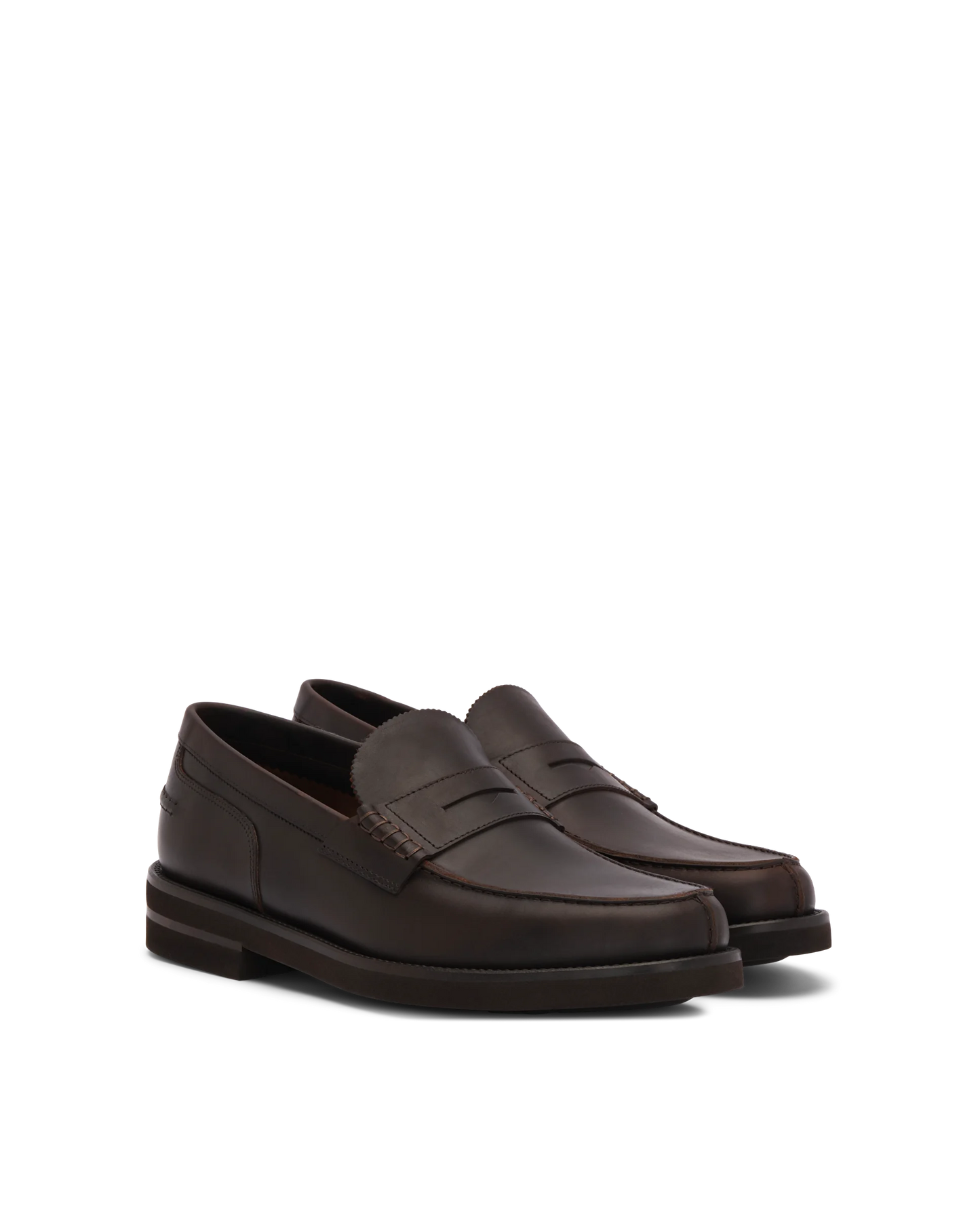 LOTTUSSE | MEN'S LOAFERS | DAYTONA | BROWN