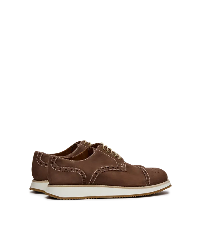 LOTTUSSE | ZAPATOS DERBY | HOMBRE | HARBOUR MOKA | MARRÓN