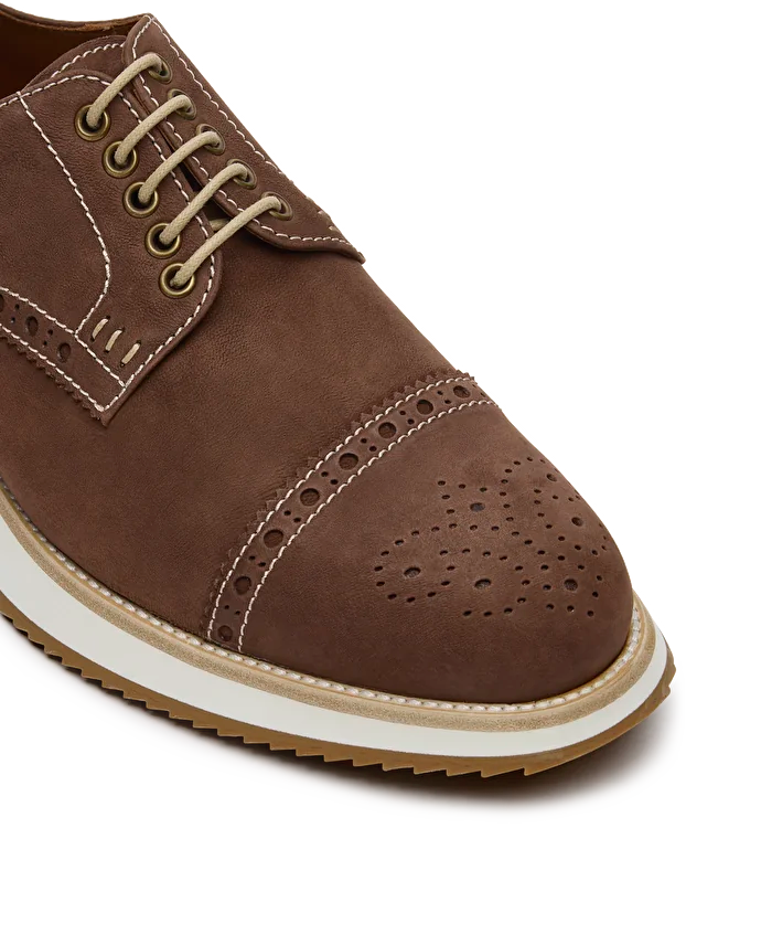 LOTTUSSE | ZAPATOS DERBY | HOMBRE | HARBOUR MOKA | MARRÓN